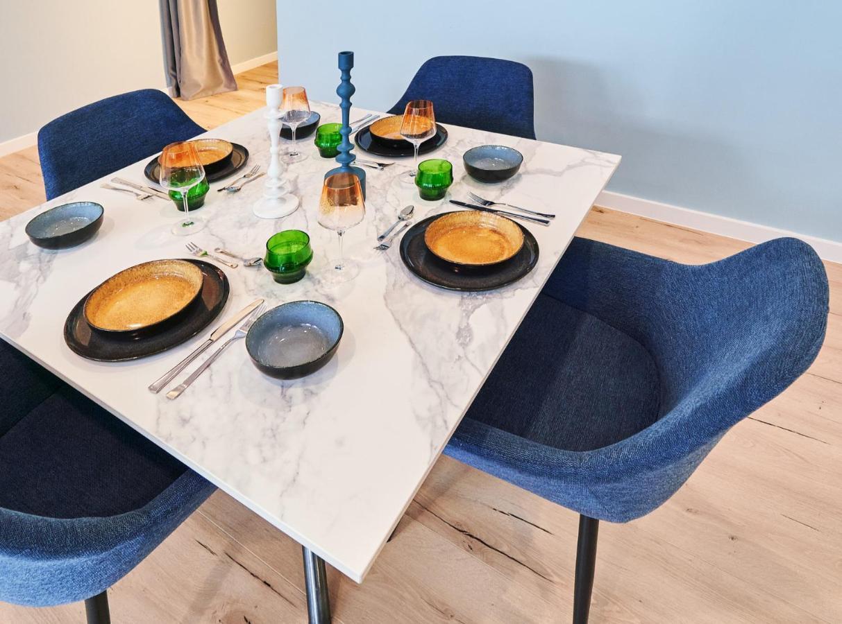 Design Apartment I Innenstadt I Kueche I Wifi 莱茵河畔的宾根 外观 照片