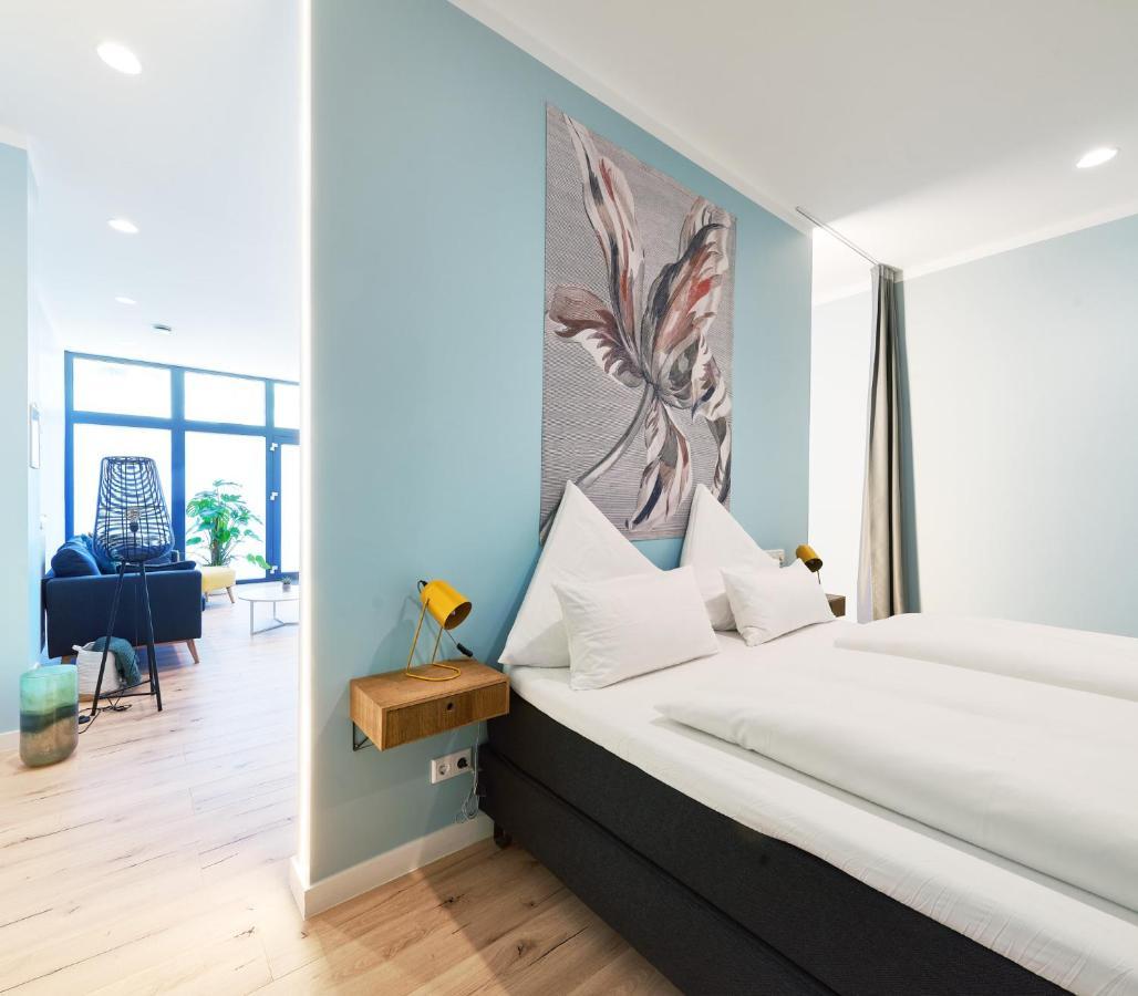 Design Apartment I Innenstadt I Kueche I Wifi 莱茵河畔的宾根 外观 照片