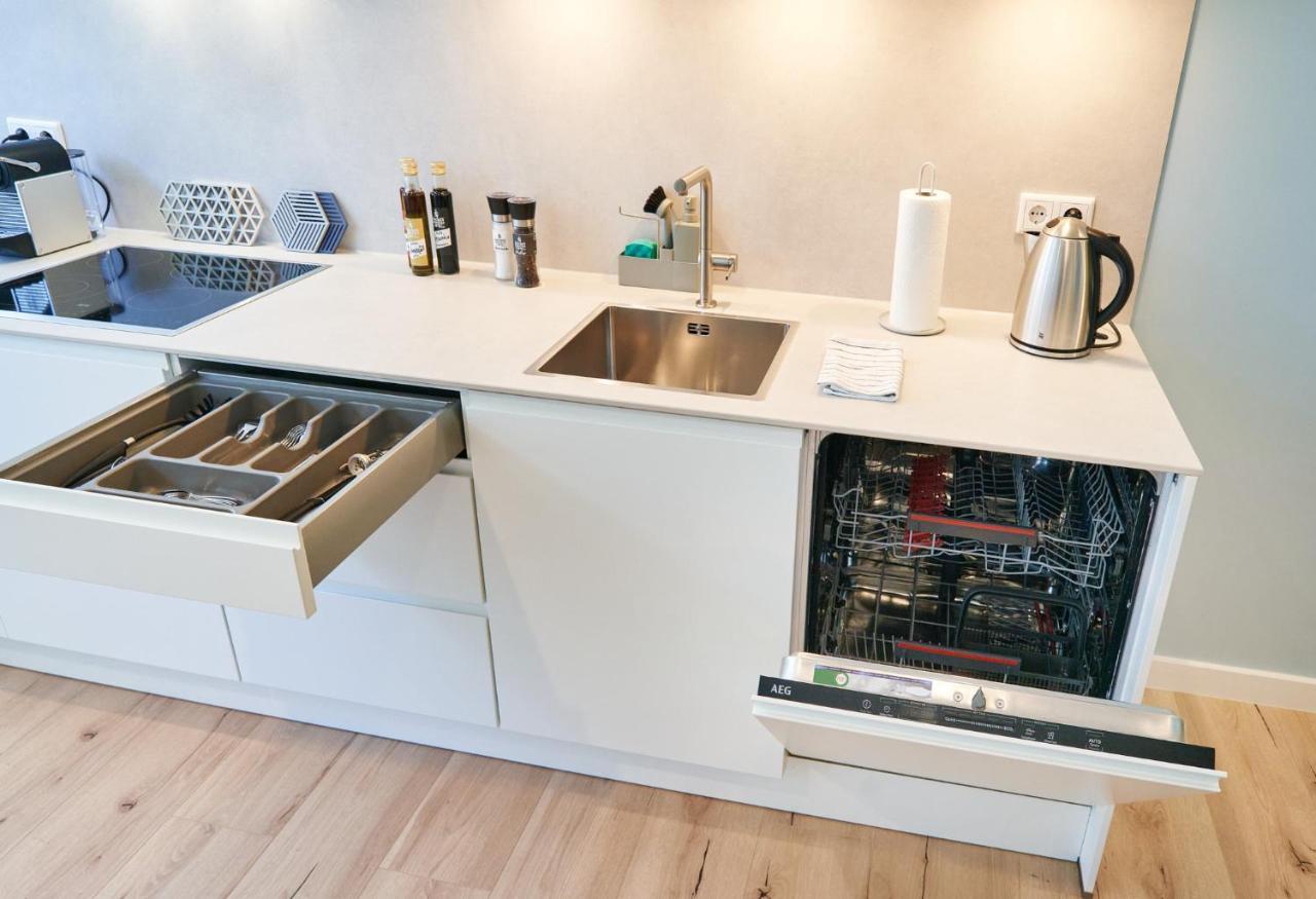 Design Apartment I Innenstadt I Kueche I Wifi 莱茵河畔的宾根 外观 照片